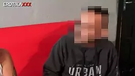 sadira hotwife chokes on cocks in wild gangbang interview