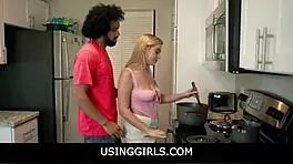 freeuse girlfriend gets hardcore pussy pounding and blowjob fetish