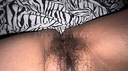 hot indian babe fingers wet hairy pussy closeup after steamy work