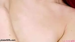 fiery muse reveals her alluring curves in a teasing display