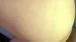 Skinny babe spreads pussy for romantic sideways doggystyle pounding