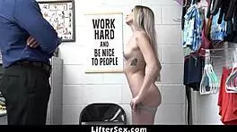 oh god security officer justin magnum bends me over rips clothes for huge cock pounding