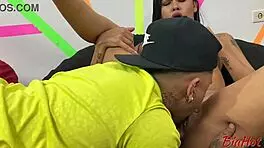 hung brazilian dwarf slams bia hot's wet pussy at cuckold's house