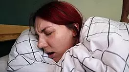 Naughty Bedmate Begs for Deep Anal Pounding and Cum Fill