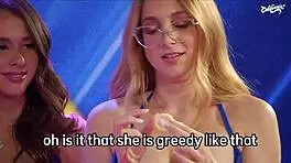 Rafaela lima, swallow this giant cock with your hot friends?