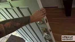 daphne dare�s skinny supermodel body takes bryan gozzling�s deepthroat face fuck and missionary pound