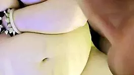 Thick Nerdy Mature's Face Covered In Huge Hot Cum Load