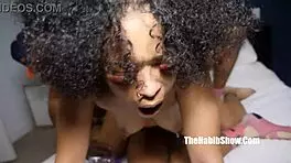 Chanel star light skinned ebony queen takes bbc deep in ghetto ass