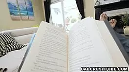 jamie jett bends over for stepdaddy's deepthroat doggystyle cowgirl pounding