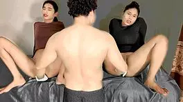 desi teen step sisters seduce step brother with ffm threesome tight pussy riding