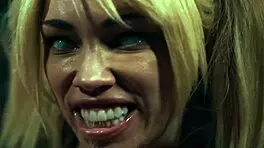 parasited octokuro's huge tits cosplay teen scissored by horny lesbian gamer