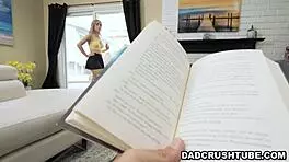 jamie jett bends over for stepdaddy's deepthroat doggystyle cowgirl pounding