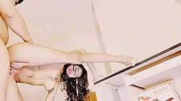 Sistya milf creampies drip from deep anal pounding