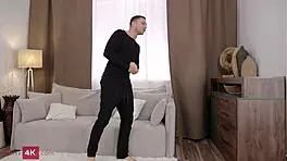 roxy murray's skinny body rocks dp in wild threesome 😏