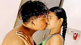 i love squirting my tight pussy milk while getting fucked deep by brunette stud