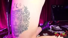 Petite Blonde Kathryn Mae Rides and Gets Face Fucked in VIP Room Teaser