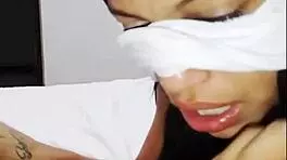 Skinny Neighbor Sucks Cock Like a Pro!