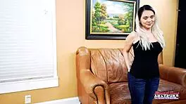 sabrina, finger that kinky muff before i pound it deep?