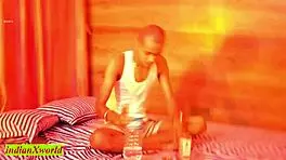 cute indian girl bends for friend's massive cock in romantic hardcore doggystyle!