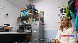 Rich Asian brat Mina Luxx stripped and dominated hard