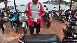 imagine this amateur teen couple banging publicly on a thai island