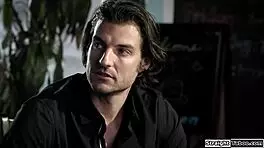 Horny Milf Flight Attendant Seduces Stranger for Bed-Shaking Quickie Fuck