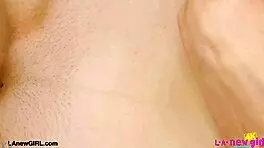 Hey check out this lovely blonde showing off her figure on sofa