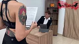 dreaming of my sexy secretary? watch her take that monster cock deep!