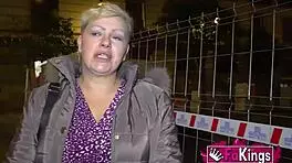 40-year-old chubby mature milf sa duval bends over for young blonde banging