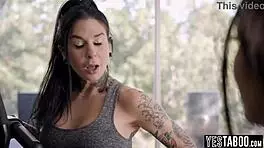 Nerdy Lesbian Teen Seduces And Fucks Milf's Girlfriend