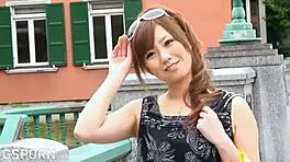 Real Tokyo Japanese Brunette Fucked Hard in Uncensored Interview