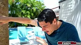 curvy babes share pov double blowjob before taking big cocks deep