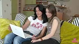 milo gropes olivia's ass bends her over for doggystyle cumshot