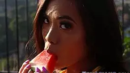 PETITE ASIAN TEEN FACIALIZED AFTER BLOWJOB