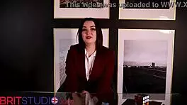 i can't stop staring at her stockings and feet in joi