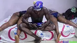 Just me and two hot slayers in quick creampie