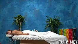 cute 18 year old petite gets oiled and pounded hard pov