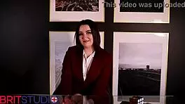 i can't stop staring at her stockings and feet in joi