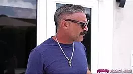 Surrendering sexy teen's tight ass and pussy for total hardcore fucking