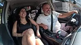 Alice Gomes Endures Brutal Public Anal Car Pounding