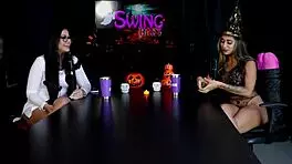 Swingers hubby introduces wife to anal double penetration debut