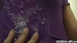 real amateur teen 18+ girls face wild homemade gangbang orgy party with old guys pov