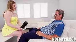 petite teen fulfills older man's wildest hardcore ass pounding fantasy surprise