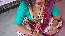 Indian milf takes facial cumshot after rough blowjob