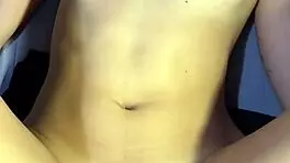 i cum deep inside her tight belly after wild doggystyle pounding