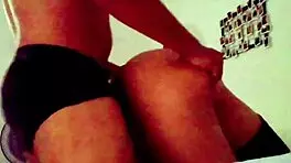 brazilian teen brunette student rides professor doggystyle cowgirl in homemade chemistry fuck session