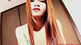 pink thai ladyboy in stockings begs for hardcore anal pounding you won't believe