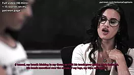 Teacher's eager student cheerleader surrenders pussy to cum-filled missionary bliss