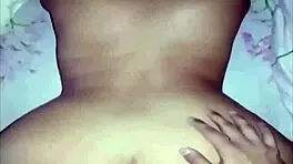 her pussy overflows with his massive cum load on every deep thrust