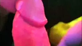 check out this close-up sloppy blowjob from a big tits wife tease
